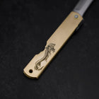 Higonokami Aogami #2 Eto Tatsu Cuivre 80mm-[Musashi]-[Couteaux de cuisine japonais]