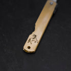 Higonokami Aogami #2 Eto Uma Cuivre 80mm-[Musashi]-[Couteaux de cuisine japonais]