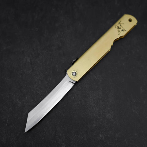 Higonokami Aogami #2 Eto Ushi Cuivre 80mm-[Musashi]-[Couteaux de cuisine japonais]