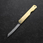 Higonokami Aogami #2 Kurouchi Nashiji Laiton 80mm-[Musashi]-[Couteaux de cuisine japonais]
