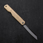 Higonokami Aogami #2 Kurouchi Or Brillant 100mm-[Musashi]-[Couteaux de cuisine japonais]