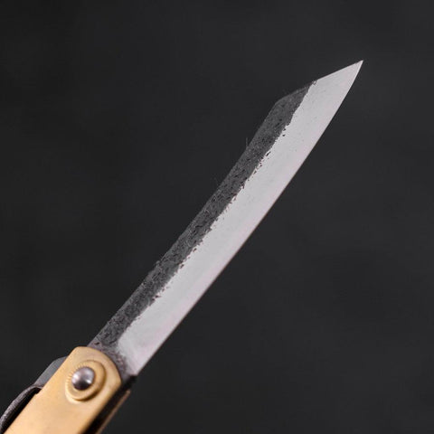 Higonokami Aogami #2 Kurouchi Tsuchime Cuivre 120mm-[Musashi]-[Couteaux de cuisine japonais]