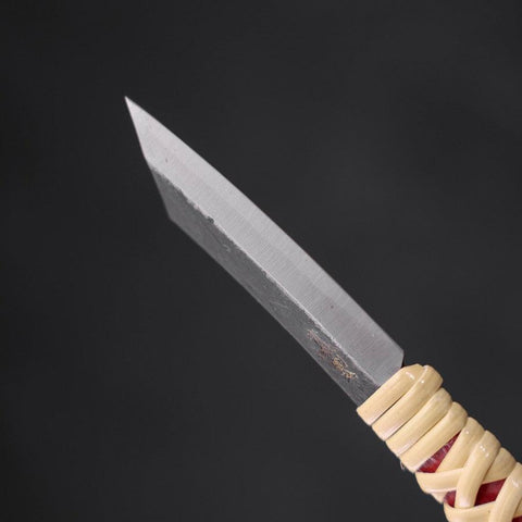 Higonokami Aogami #2 Kurouchi Type Kogatana 65mm-[Musashi]-[Couteaux de cuisine japonais]