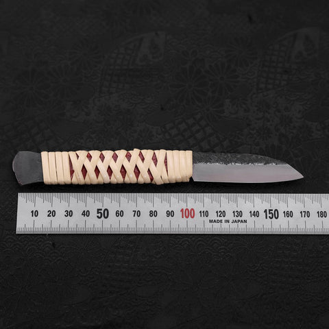 Higonokami Aogami #2 Kurouchi Type Kogatana 65mm-[Musashi]-[Couteaux de cuisine japonais]