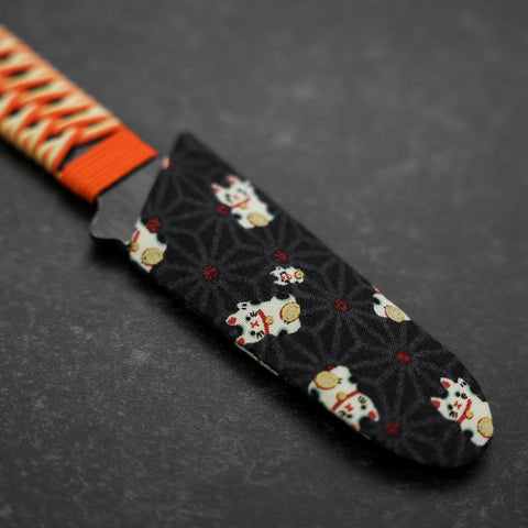 Higonokami Aogami #2 Kurouchi Type Kogatana avec Etui 65mm-[Musashi]-[Couteaux de cuisine japonais]