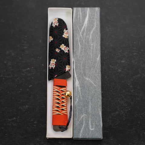 Higonokami Aogami #2 Kurouchi Type Kogatana avec Etui 65mm-[Musashi]-[Couteaux de cuisine japonais]