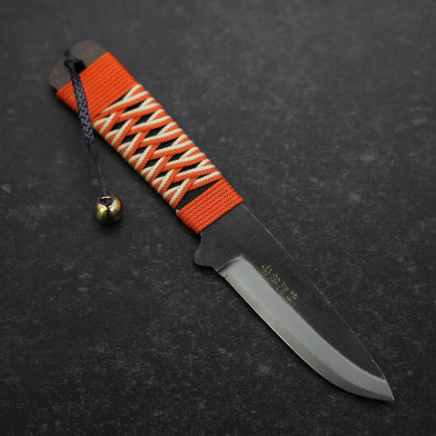 Higonokami Aogami #2 Kurouchi Type Kogatana avec Etui 65mm-[Musashi]-[Couteaux de cuisine japonais]