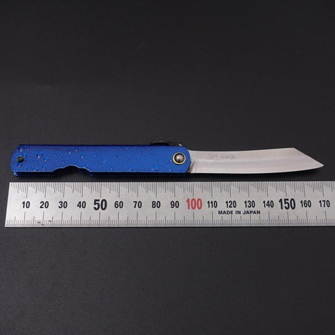 Higonokami Aogami #2 Mizushibuki Bleu 100mm-[Musashi]-[Couteaux de cuisine japonais]