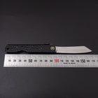 Higonokami Aogami #2 Mizushibuki Noir 100mm-[Musashi]-[Couteaux de cuisine japonais]