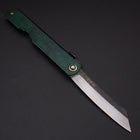 Higonokami Aogami #2 Or Jade 100mm-[Musashi]-[Couteaux de cuisine japonais]