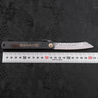 Higonokami Aogami #2 Tsuchime Noir 120mm-[Musashi]-[Couteaux de cuisine japonais]