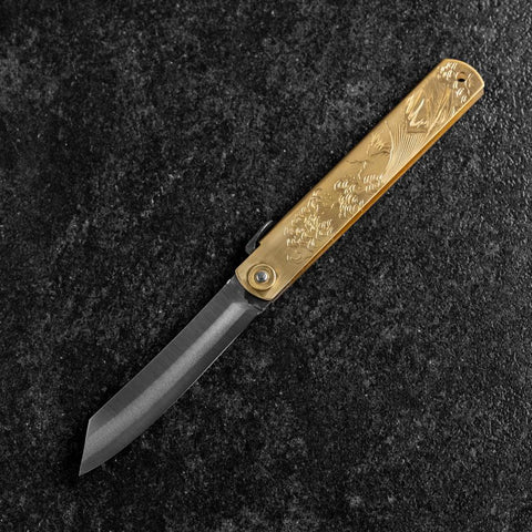 Higonokami Aogami Chokin Fugaku 120mm-[Musashi]-[Couteaux de cuisine japonais]