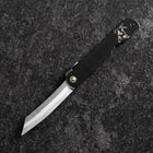 Higonokami Aogami Zodiaque Bœuf 80mm Noir-[Musashi]-[Couteaux de cuisine japonais]