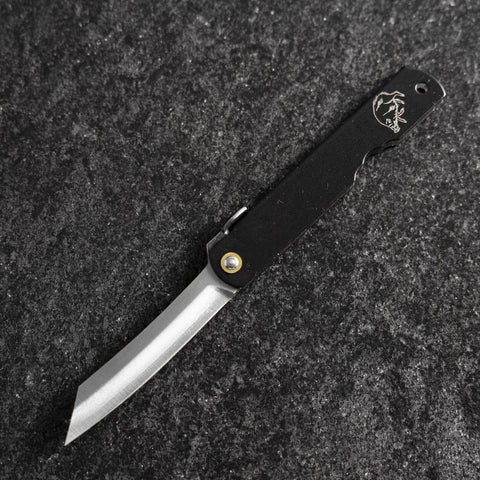 Higonokami Aogami Zodiaque Sanglier 80mm Noir-[Musashi]-[Couteaux de cuisine japonais]