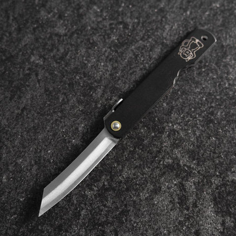 Higonokami Aogami Zodiaque Singe 80mm Noir-[Musashi]-[Couteaux de cuisine japonais]
