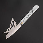 Higonokami Blue Steel #2 Papillon 90mm-[Musashi]-[Couteaux de cuisine japonais]