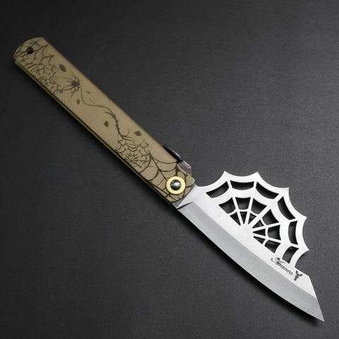 Higonokami Blue Steel #2 Spider 90mm (3.5”)
