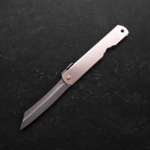 Higonokami Full Steel Argent 100mm-[Musashi]-[Couteaux de cuisine japonais]