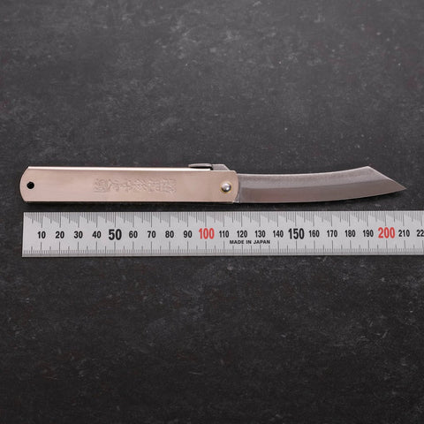 Higonokami Full Steel Argent 120mm-[Musashi]-[Couteaux de cuisine japonais]