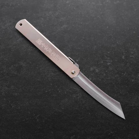 Higonokami Full Steel Argent 120mm-[Musashi]-[Couteaux de cuisine japonais]