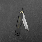 Higonokami Shirogami 100mm Noir-[Musashi]-[Couteaux de cuisine japonais]