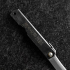 Higonokami Tout Acier 100mm Noir-[Musashi]-[Couteaux de cuisine japonais]