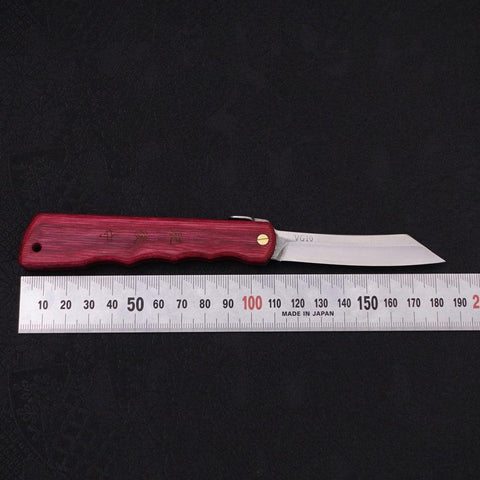 Higonokami VG-10 Beni Boisé 110mm-[Musashi]-[Couteaux de cuisine japonais]