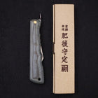Higonokami VG-10 Ciel Boisé 110mm-[Musashi]-[Couteaux de cuisine japonais]