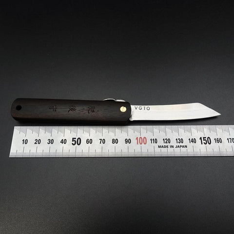 Higonokami VG-10 Ebène 100mm-[Musashi]-[Couteaux de cuisine japonais]