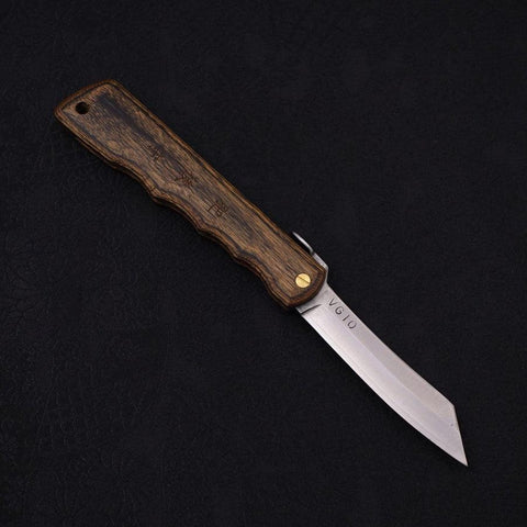 Higonokami VG-10 Noyer Boisé 110mm-[Musashi]-[Couteaux de cuisine japonais]