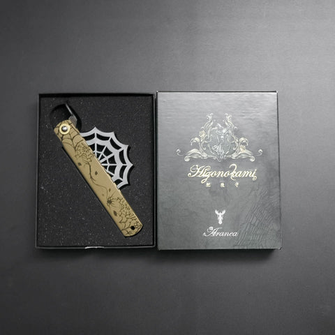 Higonokami VG-10 Toile d'Araignée 90mm-[Musashi]-[Couteaux de cuisine japonais]