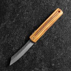 Higonokami VG-10 Tsuchime Bois naturel Jaune 100mm-[Musashi]-[Couteaux de cuisine japonais]