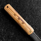 Higonokami VG-10 Tsuchime Bois naturel Jaune 100mm-[Musashi]-[Couteaux de cuisine japonais]