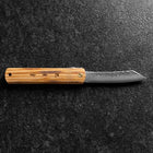 Higonokami VG-10 Tsuchime Bois naturel Jaune 100mm-[Musashi]-[Couteaux de cuisine japonais]