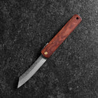 Higonokami VG-10 Tsuchime Bois naturel Rouge 100mm-[Musashi]-[Couteaux de cuisine japonais]