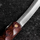 Brown Wave Higonokami VG-10 75mm (2.9”)-[Musashi]-[Japanese-Kitchen-Knives]