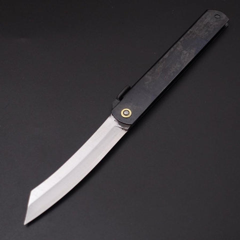 Higonokami Yasukihagane Noir 120mm-[Musashi]-[Couteaux de cuisine japonais]