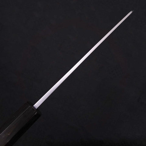 Honesuki Blue Steel #2 Damas Manche en Buffle et Ébène 150mm-[Musashi]-[Couteaux de cuisine japonais]