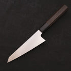 Honesuki Blue Steel #2 Kurouchi Manche en Buffle et Bois de Wengé 150mm-[Musashi]-[Couteaux de cuisine japonais]