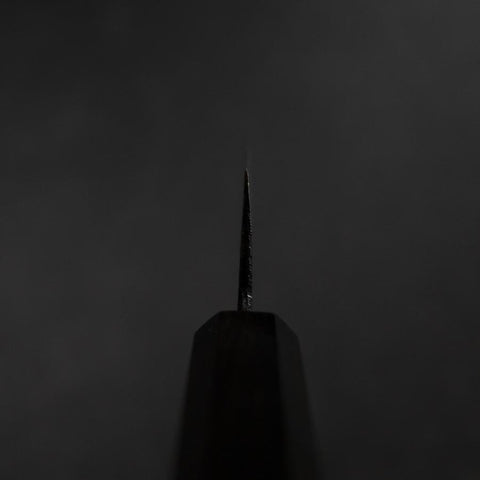 Honesuki Blue Steel #2 Kurouchi Manche en Ébène 150mm-[Musashi]-[Couteaux de cuisine japonais]