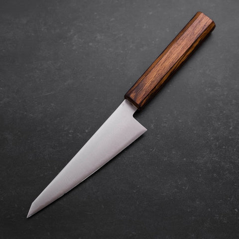 Honesuki Blue Super Revêtement Inox Poli Manche Sumi Urushi 150mm-[Musashi]-[Couteaux de cuisine japonais]