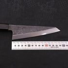 Honesuki Blue Steel #2 Kurouchi Manche en Buffle et Bois de Wengé 150mm-[Musashi]-[Couteaux de cuisine japonais]