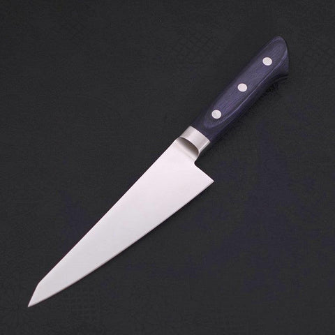Honesuki Couteau à Désosser Honesuki AUS-8 Manche Occidental Bleu 150mm-[Musashi]-[Couteaux de cuisine japonais]