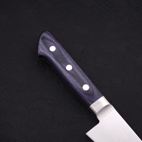 Honesuki Couteau à Désosser Honesuki AUS-8 Manche Occidental Bleu 150mm-[Musashi]-[Couteaux de cuisine japonais]