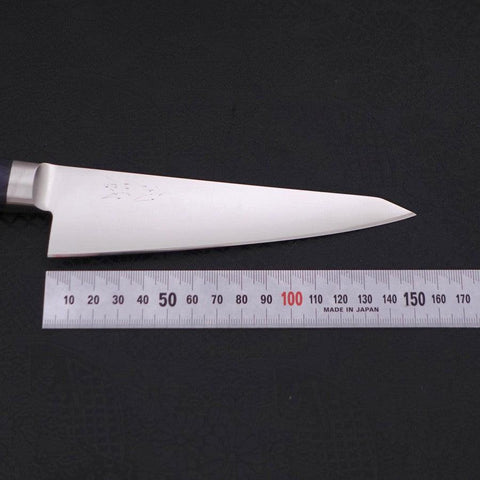 Honesuki Couteau à Désosser Honesuki AUS-8 Manche Occidental Bleu 150mm-[Musashi]-[Couteaux de cuisine japonais]