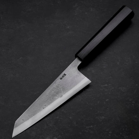 Honesuki SKD11 Nashiji Manche en Ébène 150mm-[Musashi]-[Couteaux de cuisine japonais]