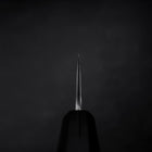 Honesuki SKD11 Nashiji Manche en Ébène 150mm-[Musashi]-[Couteaux de cuisine japonais]