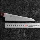 Honesuki SLD Poli Manche Occidental Marron 150mm-[Musashi]-[Couteaux de cuisine japonais]