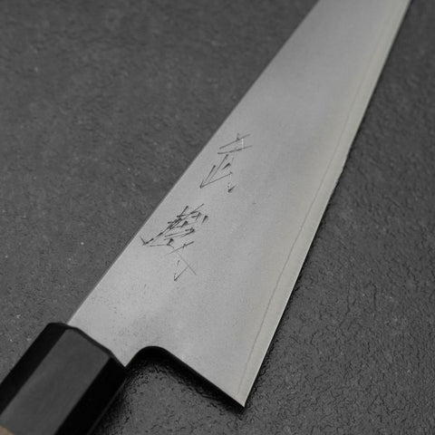 Honesuki Silver Steel #3 Bokashi Manche en Noyer 170mm-[Musashi]-[Couteaux de cuisine japonais]