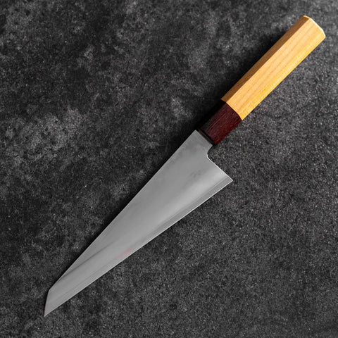 Honesuki Silver Steel #3 Miroir Manche en Zelkova 180mm-[Musashi]-[Couteaux de cuisine japonais]